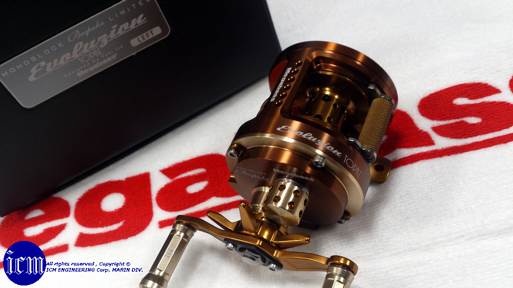 Megabass MONOBLOCK BESPOKE TOPAZ(LEFT HANDLE): ＩＣＭ館山釣具センター