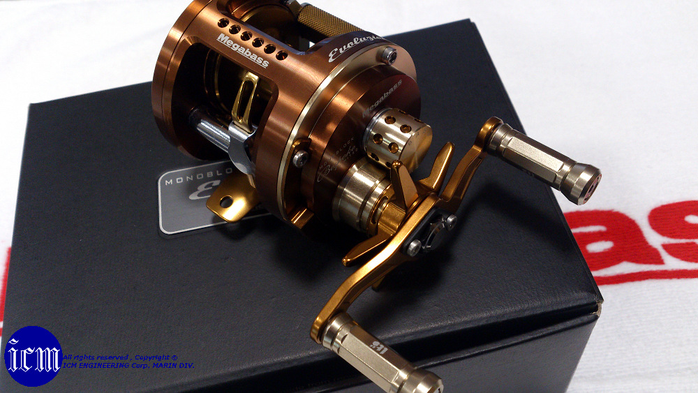 Megabass MONOBLOCK BESPOKE TOPAZ(LEFT HANDLE): ＩＣＭ館山釣具センター