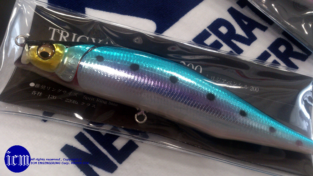 Megabass TRIGYA PENCIL: ＩＣＭルアーフィッシングクラブ