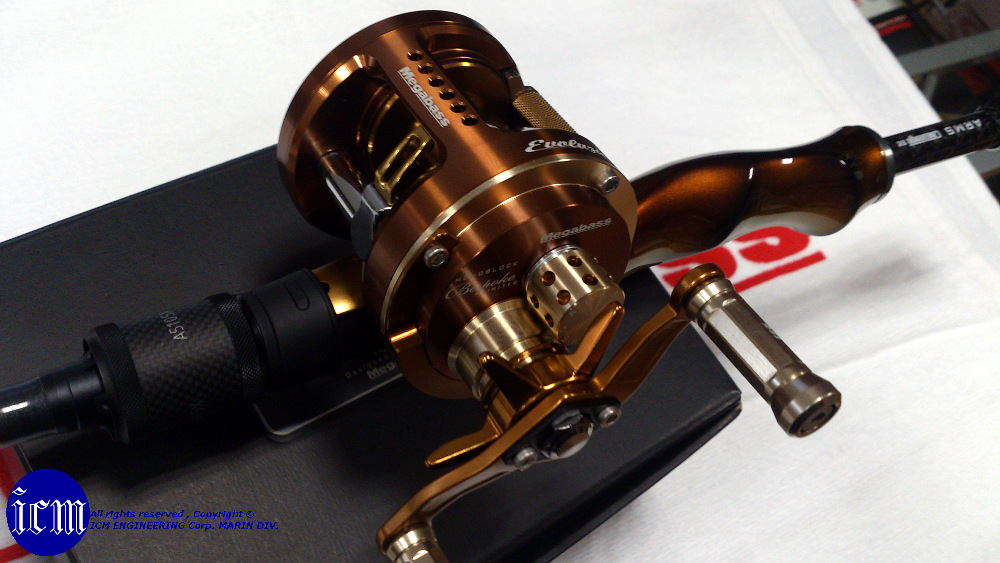 Megabass MONOBLOCK BESPOKE TOPAZ(LEFT HANDLE): ＩＣＭ館山釣具センター