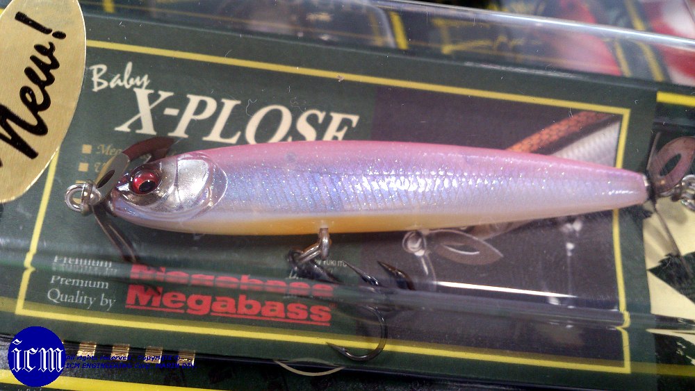 Megabass BABY X-PLOSE: ICMルアーフィッシングクラブ